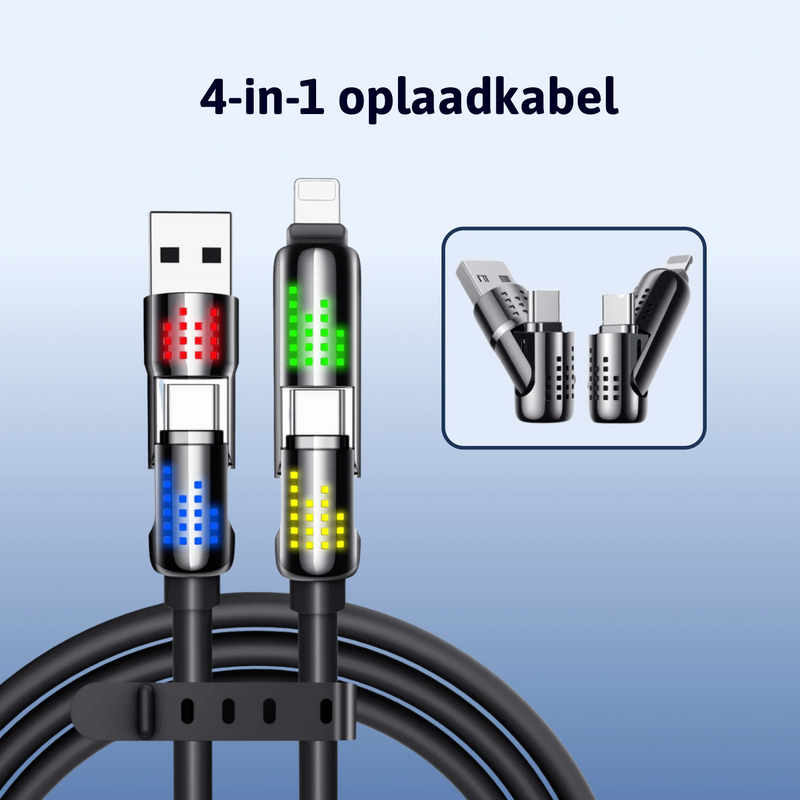4-in-1 oplaadkabel