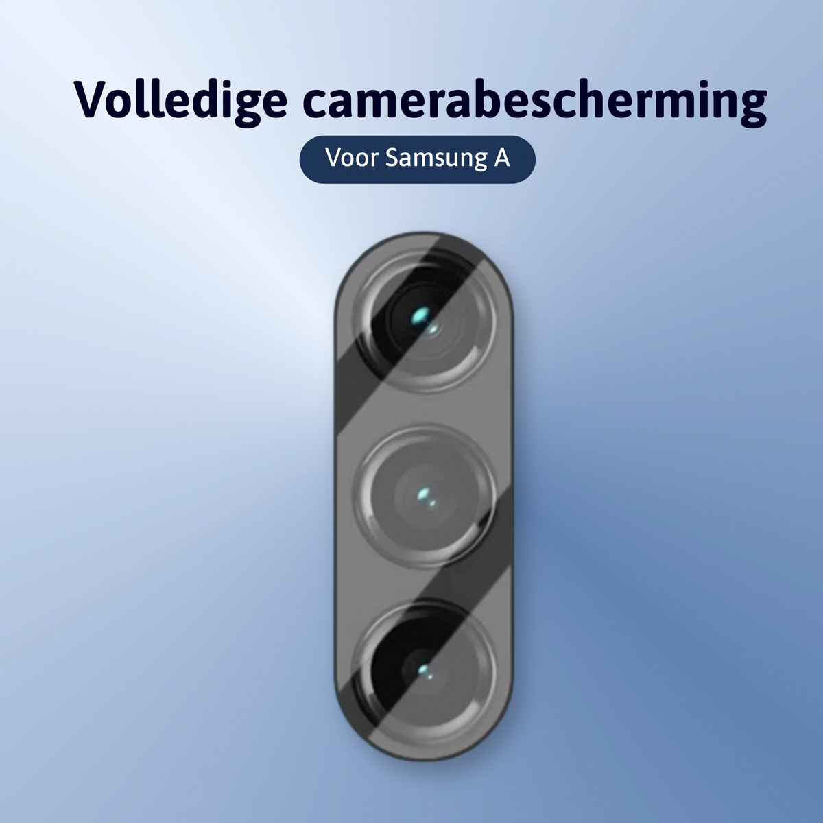 Camerabescherming Samsung A (2-delige set)