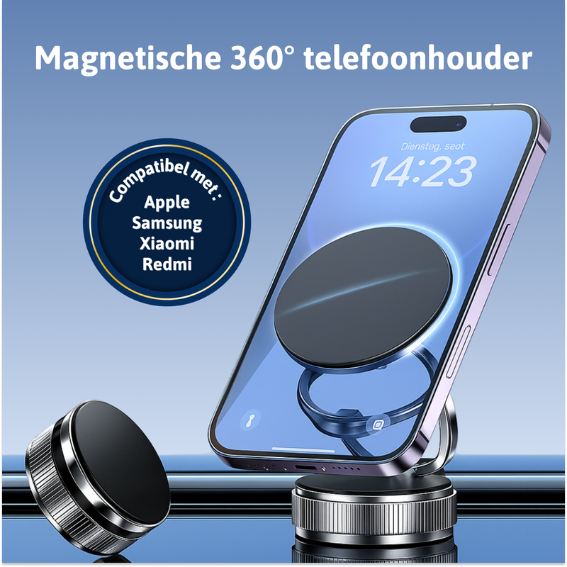 Magnetische 360° telefoonhouder