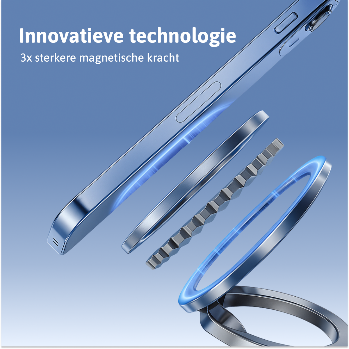 Magnetische 360° telefoonhouder