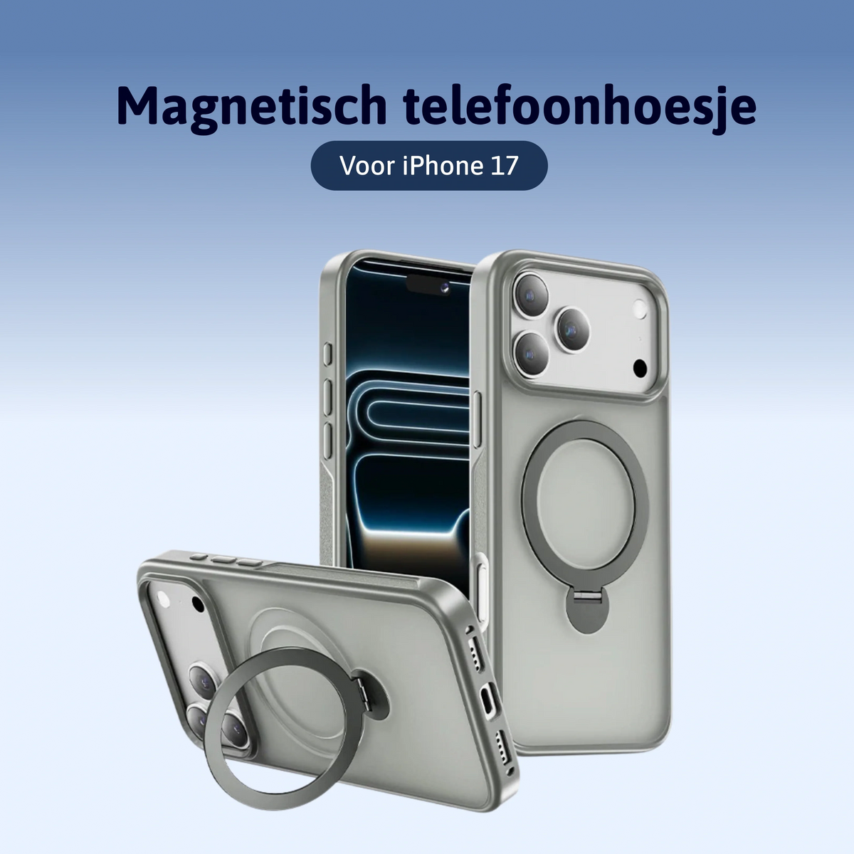 Magnetisch telefoonhoesje - iPhone 18 Pro/ 18 Pro Max/ 17/ Air/ Pro/ Pro Max