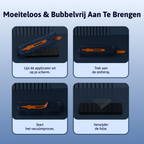 Stof- en Bubbelvrije Screen Protector - Xiaomi