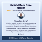 Stof- en Bubbelvrije Screen Protector - Redmi