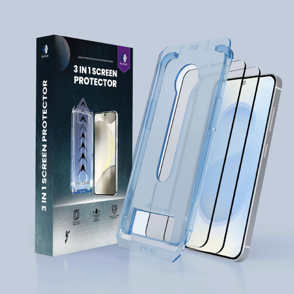 Stof- en Bubbelvrije Screen Protector - Samsung-A