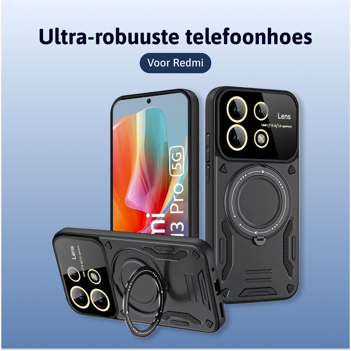 Ultra-robuuste telefoonhoes - Redmi