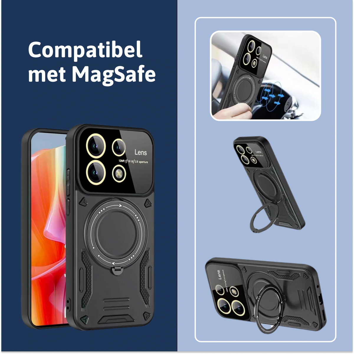 Ultra-robuuste telefoonhoes - Redmi